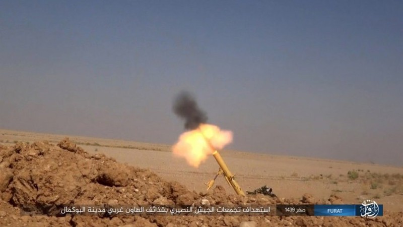 Liên quân Syria tung đòn tiêu diệt IS tại tử địa Albukamal (video) ảnh 5 Liên quân Syria tung đòn tiêu diệt IS tại tử địa Albukamal (video) ảnh 5