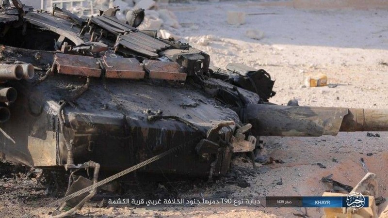 "Hổ Syria" bóc mẽ chiến tích diệt T-90 của IS ảnh 2 "Hổ Syria" bóc mẽ chiến tích diệt T-90 của IS ảnh 2