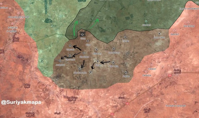 Chiến sự Syria: IS bất ngờ tung đòn chiếm hàng chục địa bàn ở Hama ảnh 3 Chiến sự Syria: IS bất ngờ tung đòn chiếm hàng chục địa bàn ở Hama ảnh 3