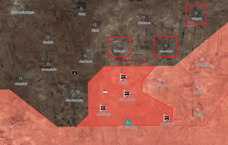 Quân Syria nghiền nát IS, chiếm 3 cứ địa khủng bố tại đông bắc Hama ảnh 1 Quân Syria nghiền nát IS, chiếm 3 cứ địa khủng bố tại đông bắc Hama ảnh 1