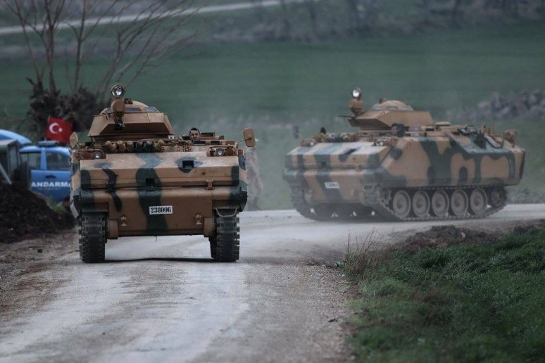 Thổ dồn quân đánh rát người Kurd phòng thủ Afrin, Aleppo ảnh 8 Thổ dồn quân đánh rát người Kurd phòng thủ Afrin, Aleppo ảnh 8