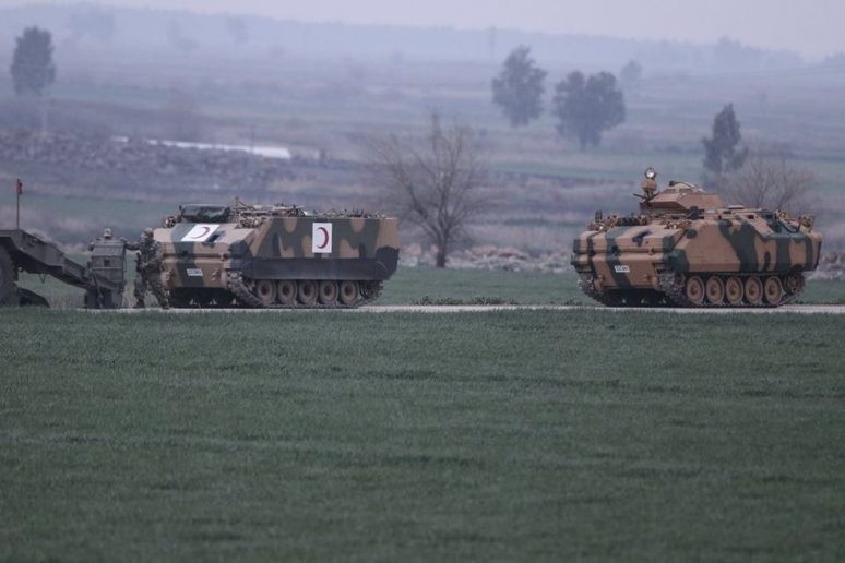 Thổ dồn quân đánh rát người Kurd phòng thủ Afrin, Aleppo ảnh 10 Thổ dồn quân đánh rát người Kurd phòng thủ Afrin, Aleppo ảnh 10