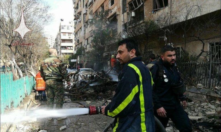 Phiến quân nã tên lửa đạn đạo khủng bố Damascus, Syria ảnh 4 Phiến quân nã tên lửa đạn đạo khủng bố Damascus, Syria ảnh 4