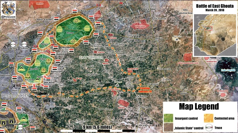 Nhóm thánh chiến Syria đầu tiên ở Đông Ghouta giao nộp cứ địa, di chuyển về Idlib ảnh 1 Nhóm thánh chiến Syria đầu tiên ở Đông Ghouta giao nộp cứ địa, di chuyển về Idlib ảnh 1