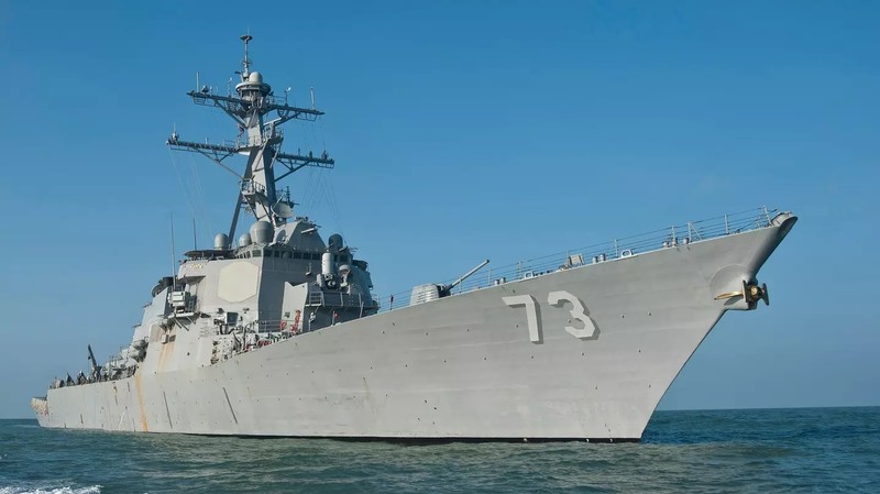 Tàu khu trục Mỹ lớp Arleigh Burke USS Decatur DDG-73. Ảnh minh họa The Drive