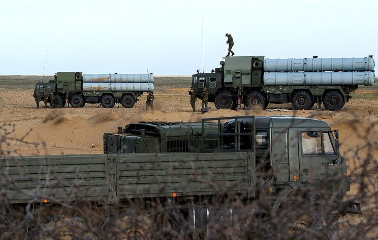 Hệ thống S-300 của Nga, được cho là triển khai ở Syria. Ảnh minh họa của South Front