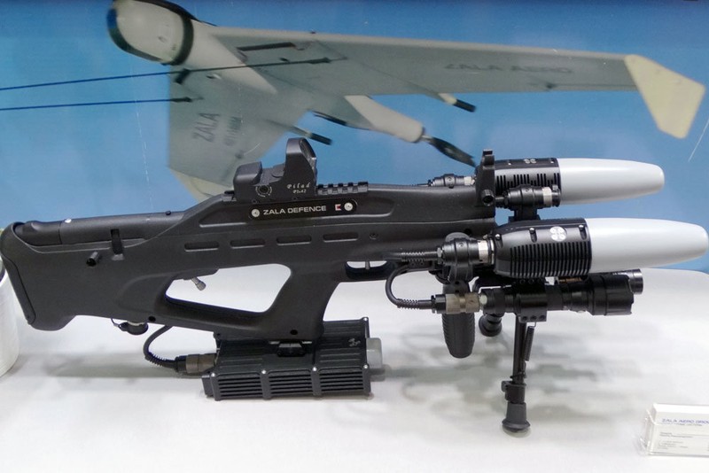 Súng điện từ hạ UAV của công ty ZALA AERO GROUP thuộc tập đoàn Kalashnikov. Ảnh minh họa: Russian Gazeta.