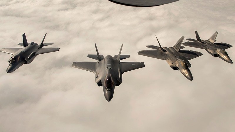Các máy bay chiến đấu thế hệ 5 Mỹ. Ảnh US Defense Today Các máy bay chiến đấu thế hệ 5 Mỹ. Ảnh US Defense Today