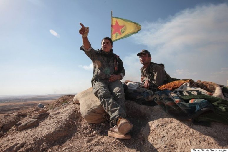 Chiến binh người Kurd YPG trên chiến trường Afrin. Ảnh minh họa Masdar News