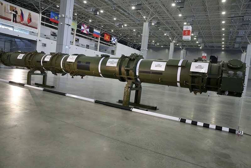 Lực lượng pháo binh tên lửa Nga giới thiệu phiên bản Iskander mới 4 tên lửa. Ảnh: Rusian Gazeta.