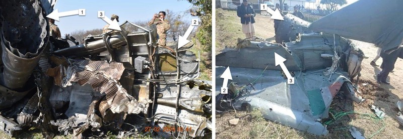 Tài khoản mạng xã hội Twitter Joseph Stalin công bố bức ảnh, chứng minh máy bay bị rơi là MiG-21 của Ấn Độ.