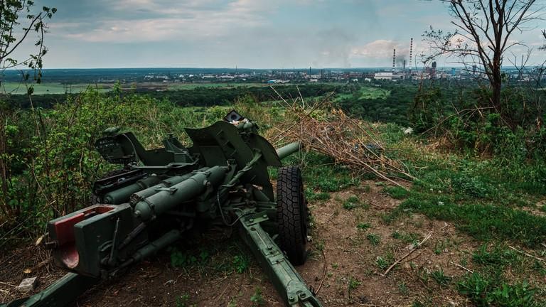 Pháo binh Ukraine. Ảnh minh họa