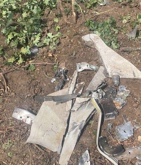 Tên lửa chống radar AGM-88 HARM của Mỹ xuất hiện bất ngờ ở Ukraine. Ảnh kênh Telegram new_militarycolumnist.