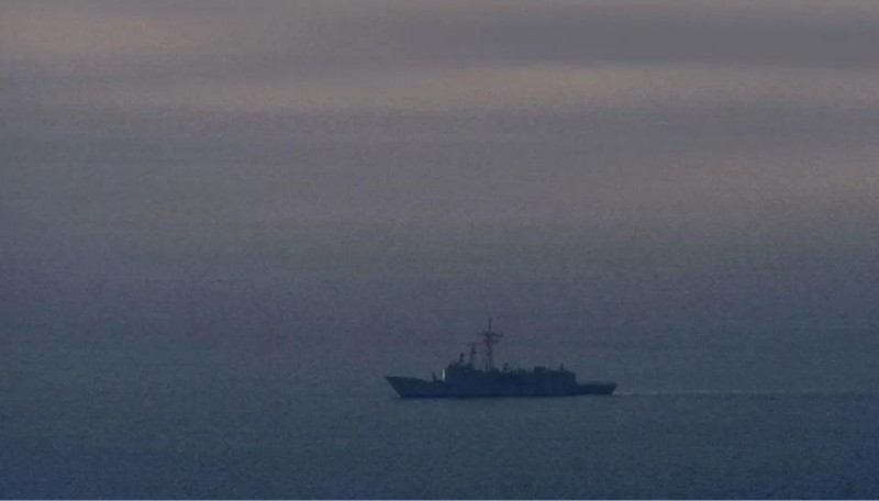 Một tàu quân sự Đài Loan tuần tra gần bờ biển phía đông quận Yilan ngày 7/8/2022. / Nguồn: SAM YEH / AFP / Getty Một tàu quân sự Đài Loan tuần tra gần bờ biển phía đông quận Yilan ngày 7/8/2022. / Nguồn: SAM YEH / AFP / Getty