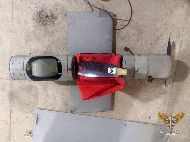 UAV trinh sát Orlan-10 Nga bị phòng không Ukraine bắn rơi. Ảnh Air Command "Center" UAV trinh sát Orlan-10 Nga bị phòng không Ukraine bắn rơi. Ảnh Air Command "Center"