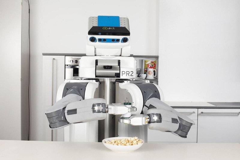 Đây không phải là công việc dễ dàng với robot. Ảnh QZ