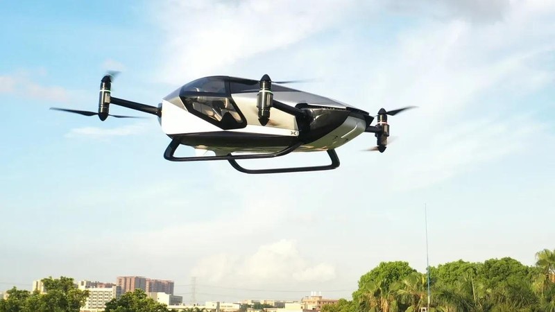 Ô tô bay eVTOL Xpeng X2. Ảnh Interesting Engineering.