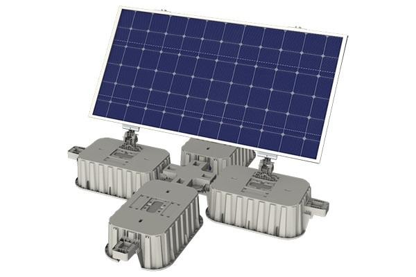 Module pin điện mặt trời. Ảnh SolarisFloat. Module pin điện mặt trời. Ảnh SolarisFloat.