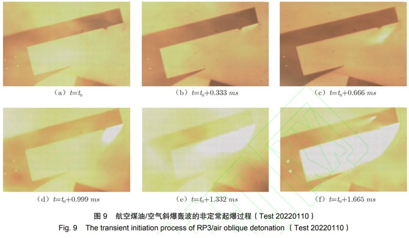 Động cơ của nhóm nghiên cứu Trung Quốc đốt cháy dầu hỏa hàng không, tạo ra một loạt vụ nổ trong vòng một phần nghìn giây sau khi đánh lửa. Ảnh: Viện Cơ học, Viện Khoa học Trung Quốc. Động cơ của nhóm nghiên cứu Trung Quốc đốt cháy dầu hỏa hàng không, tạo ra một loạt vụ nổ trong vòng một phần nghìn giây sau khi đánh lửa. Ảnh: Viện Cơ học, Viện Khoa học Trung Quốc.