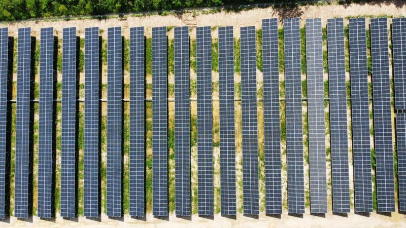 Trang trại pin điện mặt trời SUPERNAP (Thái Lan). Ảnh Tech Wire Asia. Trang trại pin điện mặt trời SUPERNAP (Thái Lan). Ảnh Tech Wire Asia.