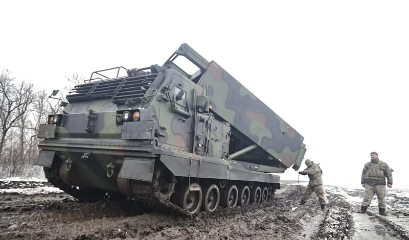 MARS II của Lực lượng Vũ trang Ukraine. Tháng 11/2022. Ảnh: Roman Chop MARS II của Lực lượng Vũ trang Ukraine. Tháng 11/2022. Ảnh: Roman Chop