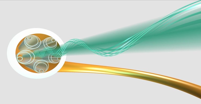 Minh họa thiết kế cáp của Lumenisity. Ảnh Lumenisity Minh họa thiết kế cáp của Lumenisity. Ảnh Lumenisity