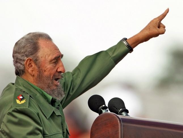 Nhà lãnh đạo Cuba Fidel Castro. Ảnh: Đa Chiều