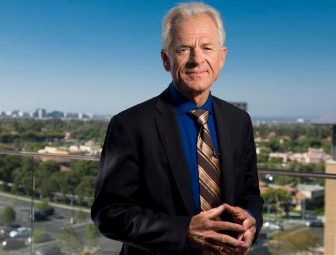 Ông Peter Navarro, Chủ tịch Hội đồng Thương mại quốc gia Mỹ. Ảnh: The Telegraph