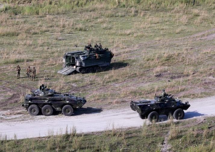 Từ ngày 7 - 18/5/2018, Quân đội Philippines và Mỹ tiến hành tập trận Balikatan-2018. Ảnh: Hawaii Army Weekly. Từ ngày 7 - 18/5/2018, Quân đội Philippines và Mỹ tiến hành tập trận Balikatan-2018. Ảnh: Hawaii Army Weekly.