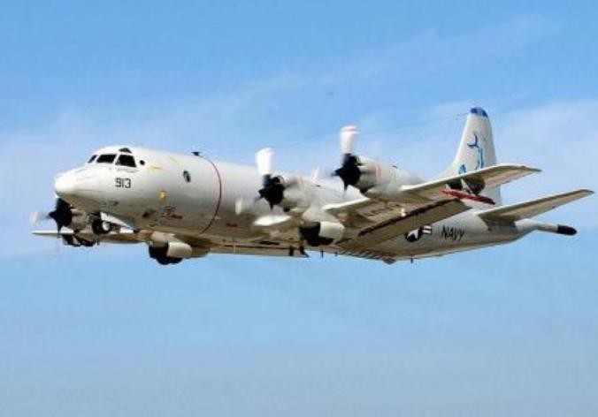 Máy bay tuần tra săn ngầm P-3C Mỹ. Ảnh: Sina. Máy bay tuần tra săn ngầm P-3C Mỹ. Ảnh: Sina.