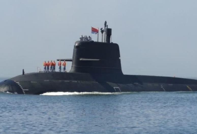 Công nghệ chạy êm của tàu ngầm Trung Quốc còn hạn chế. Ảnh: Sohu.