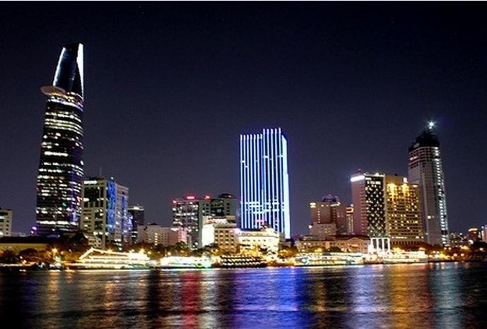 Bến Bạch Đằng ở thành phố Hồ Chí Minh, Việt Nam.