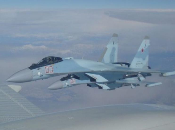 Máy bay chiến đấu Su-35 Nga. Ảnh: Cankao. Máy bay chiến đấu Su-35 Nga. Ảnh: Cankao.