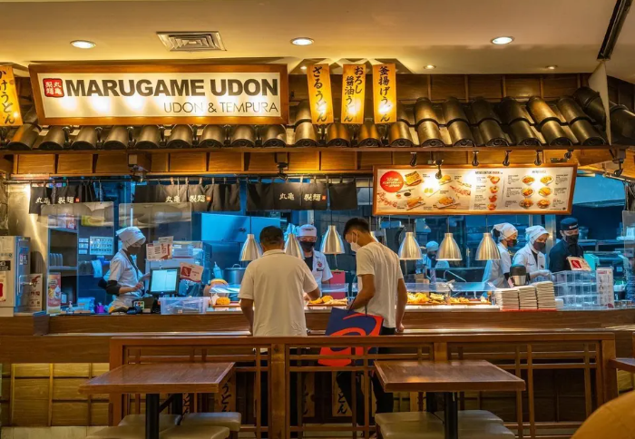 Một cửa hàng udon Marugame ở Jakarta, Indonesia (Ảnh: Forbes) 2023-09-03_213324.png