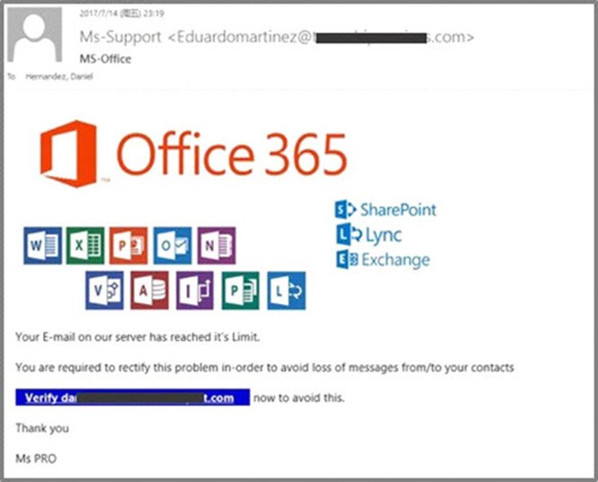 Sử dụng AI và thị giác máy tính ngăn chặn trang Office 365 giả mạo - ảnh 1
