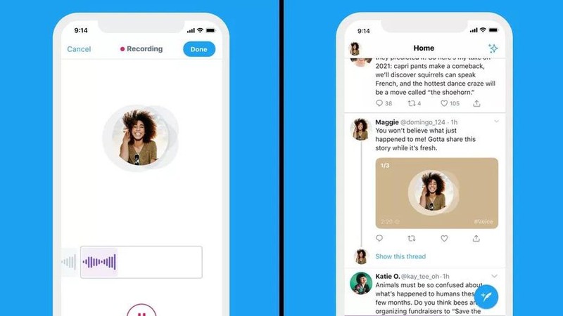 Facebook, Twitter lao đao vì bị tẩy chay ảnh 4 Twitter cho phép người dùng iOS viết tweet bằng giọng nói