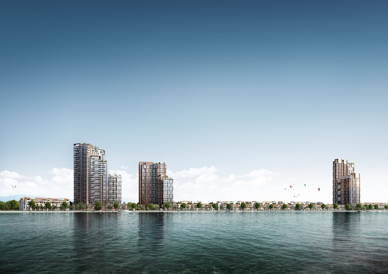 Sun Symphony Residence “soi bóng” bên sông Hàn. Ảnh phối cảnh minh họa Sun Property A3.jpg