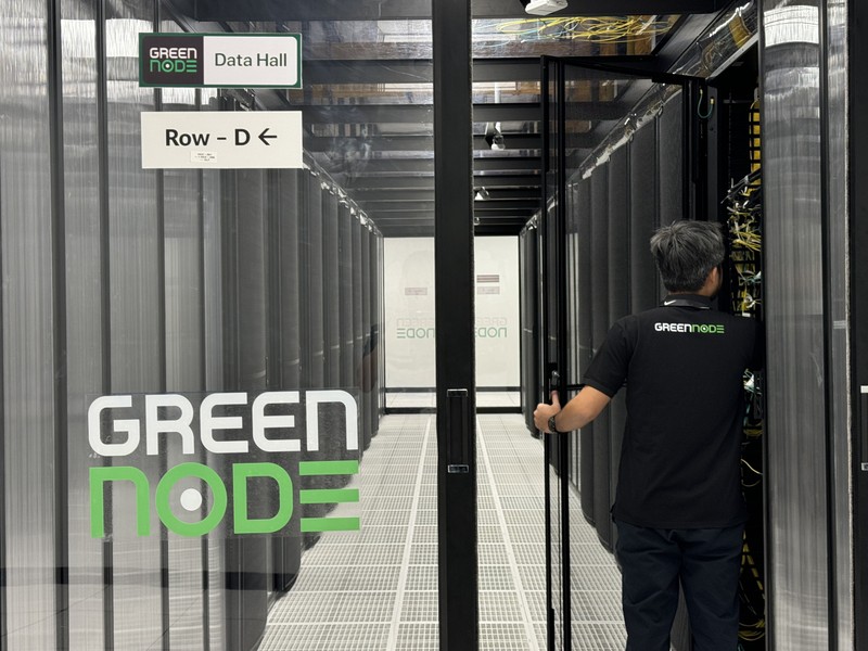 Trung tâm dữ liệu AI Cloud GreenNode tại Bangkok, Thái Lan. Ảnh: VNG 5. GreenNode Bangkok.jpg