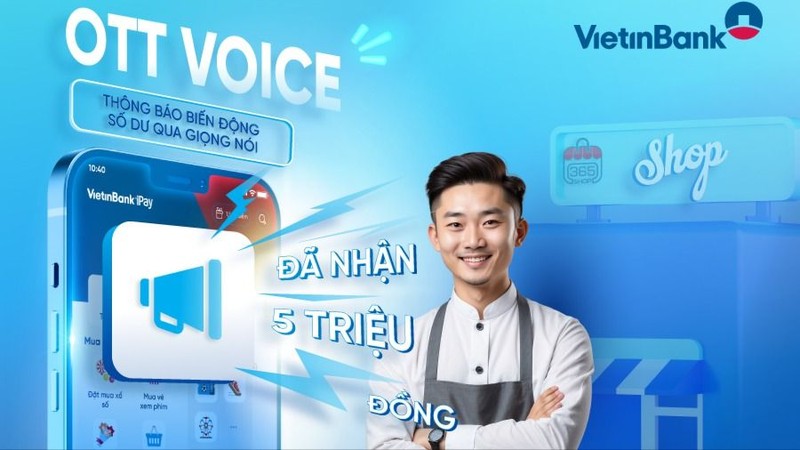 VietinBank iPay Mobile chính thức ra mắt tính năng OTT Voice