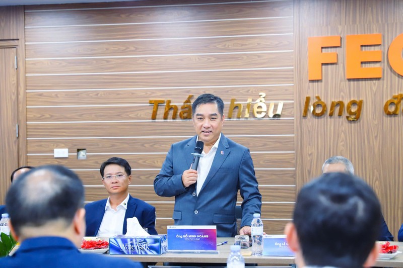 Ông Hồ Minh Hoàng - Chủ tịch HĐQT Tập đoàn Đèo Cả phát biểu z6574870897798_745495292792c277863843432747b48c.jpg