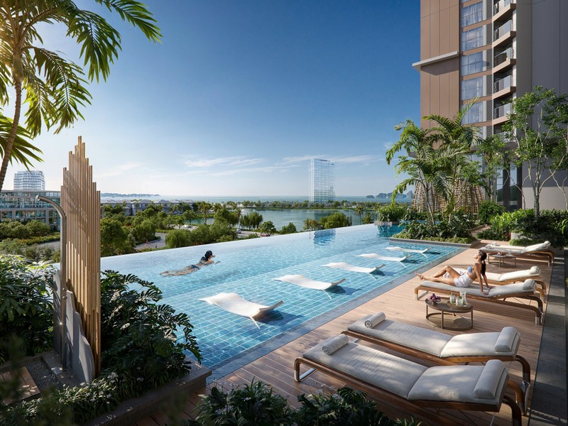 Tổ hợp căn hộ SkyM với tầm nhìn đa tầng mặt nước, hướng về vịnh Hạ Long và hồ cảnh quan nổi bật tại Khu đô thị Halong Marina. z6583219154782_1e82a04a12dc719f74bf213231630538.jpg