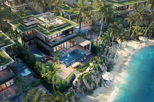 Hưởng “lợi nhuận kép” gồm chia sẻ doanh thu 50:50 và 15 đêm nghỉ dưỡng/năm trong 5 năm trên toàn hệ thống Gran Meliá Hotels & Resorts khi trở thành chủ nhân dinh thự Villa Le Corail. Hưởng “lợi nhuận kép” gồm chia sẻ doanh thu 50:50 và 15 đêm nghỉ dưỡng/năm trong 5 năm trên toàn hệ thống Gran Meliá Hotels & Resorts khi trở thành chủ nhân dinh thự Villa Le Corail.