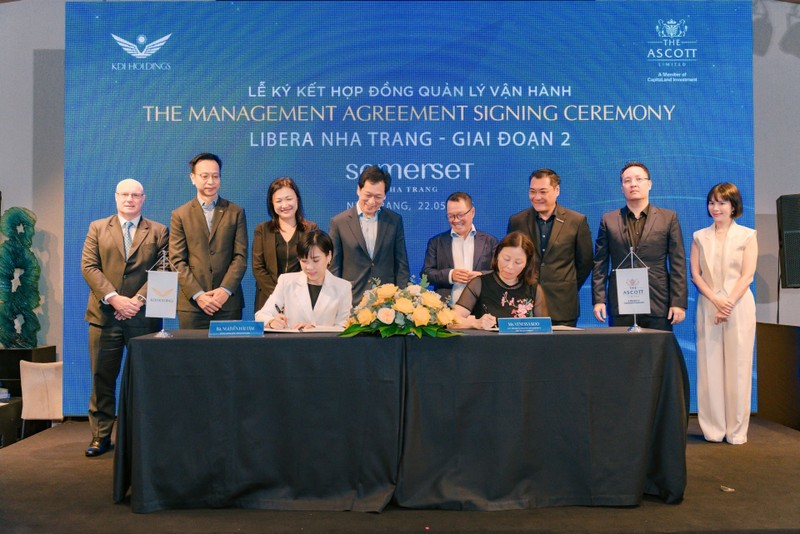 (Tập đoàn KDI và The Ascott Limited (Ascott) chính thức ký kết hợp đồng quản lý vận hành Somerset Nha Trang tại Libera Nha Trang - Giai đoạn 2 Picture1.jpg