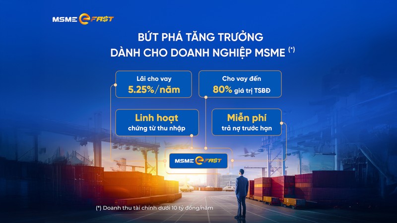 Gói vay sản xuất kinh doanh ngắn hạn của Eximbank có mức lãi suất ưu đãi 5,25%/năm. 2025_05_06_eximbank_cho_vay_msme.jpg