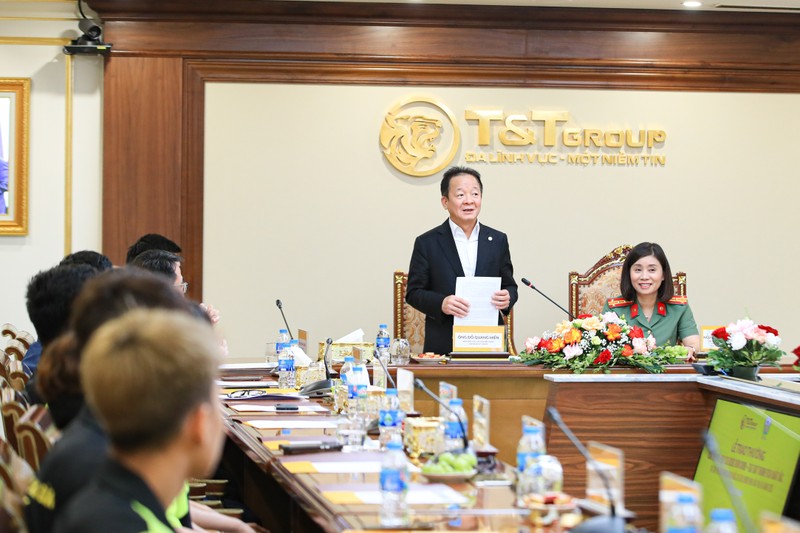 Ông Đỗ Quang Hiển, Nhà sáng lập, Chủ tịch Điều hành Tập đoàn T&T Group phát biểu tại sự kiện Ảnh 3 (1).JPG