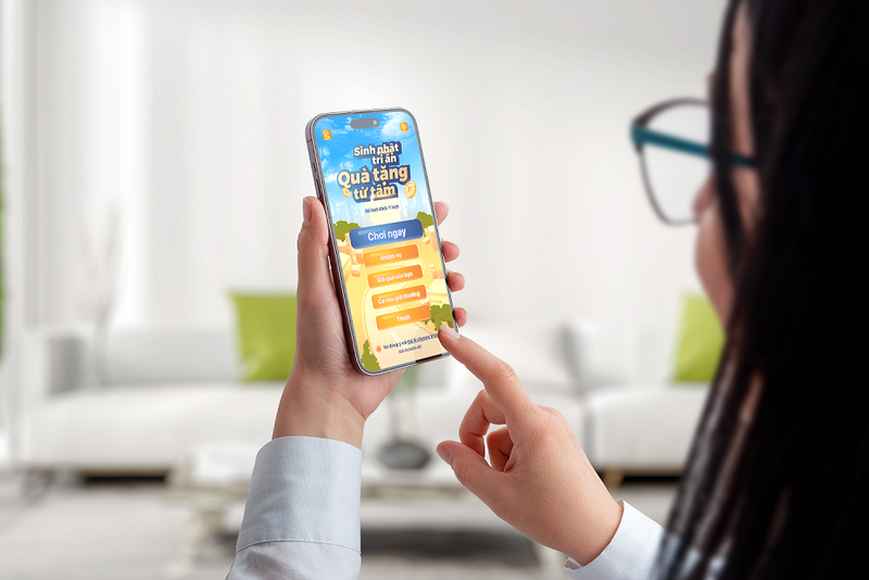 Với người trẻ, mobile banking app không chỉ đơn giản là “chuyển tiền” mà còn có thể...chơi game Ảnh 1.png