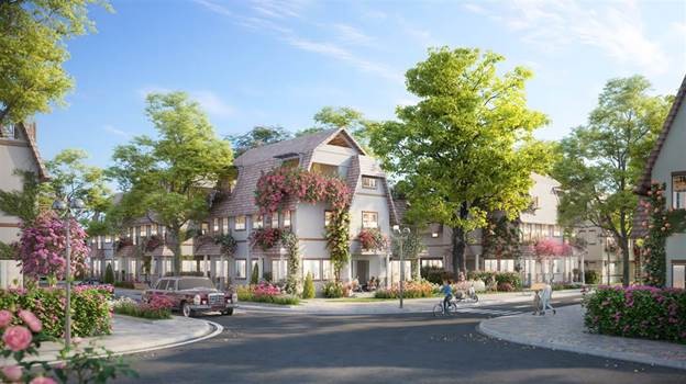 Những căn biệt thự tại Đảo Hoa Hồng rực rỡ Những căn biệt thự tại Đảo Hoa Hồng rực rỡ