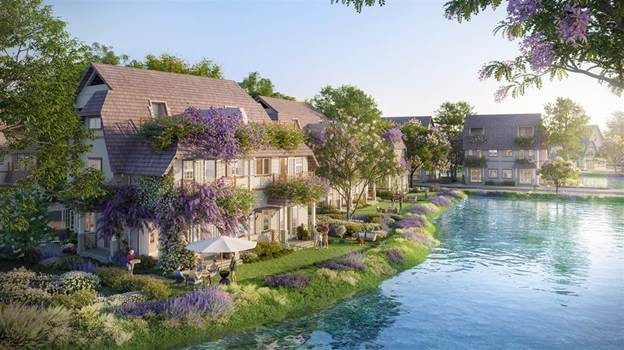 Sắc tím lavender tràn ngập khắp cụm đảo Violet Sắc tím lavender tràn ngập khắp cụm đảo Violet