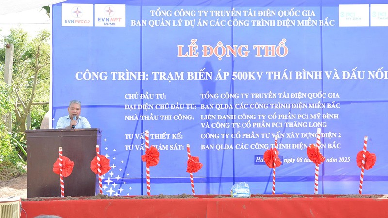 Đại diện NPMB phát biểu tại buổi lễ Đại diện NPMB phát biểu tại buổi lễ