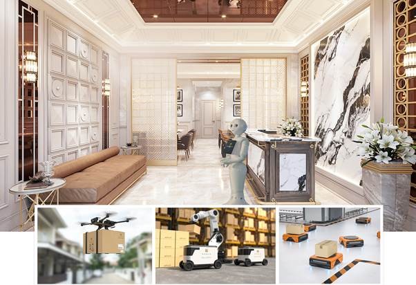 Sunshine Group sẽ phát triển tính năng E-Shop trên Noble App như một nền tảng thương mại cho phép chủ nhân nhà phố khởi nghiệp ngay tại chính căn nhà của mình. Kết hợp với ứng dụng MyShop của KienlongBank, giải pháp này giúp các làng nghề truyền thống và cư dân địa phương dễ dàng tiếp cận các chính sách bán hàng ưu đãi bậc nhất hiện nay Sunshine Group sẽ phát triển tính năng E-Shop trên Noble App như một nền tảng thương mại cho phép chủ nhân nhà phố khởi nghiệp ngay tại chính căn nhà của mình. Kết hợp với ứng dụng MyShop của KienlongBank, giải pháp này giúp các làng nghề truyền thống và cư dân địa phương dễ dàng tiếp cận các chính sách bán hàng ưu đãi bậc nhất hiện nay